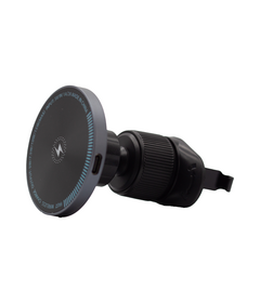 Vivid Magnetic Wireless Car Charger Mount 15W Dark Gray