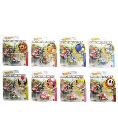 Hot Wheels Super Mario Kart Scala 1:64  1pz (Τυχαία Επιλογή 1:8)