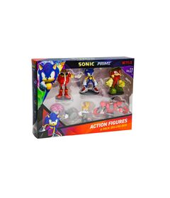 SONIC PRIME - FIGURKA AKCJI - ZESTAW 6 FIGUREK [DELUXE BOX]