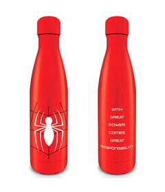 PYRAMID Marvel Spiderman Great Power metal bottle
