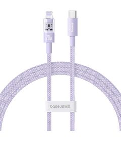 Baseus Gem USB-C to iP fast charging cable 1 m 20 W Purple