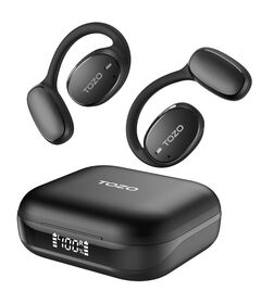 TOZO OpenEgo True Wireless Stereo (TWS) Kostne USB Type-C Bluetooth Headset Black