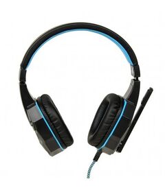 iBox X8 Headset Wired Head-band Gaming Black, Blue