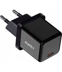 AUKEY MAINS CHARGER PD 20W, MINI, BLACK