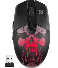 Defender Beta GM-707L mouse Gaming Right-hand RF Wireless Optical 1600 DPI
