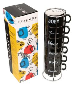 ERIK Friends set of 6 mugs 150ml