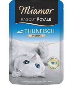 MIAMOR Ragout Royale Tuna in jelly - wet cat food - 100g
