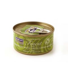 FISH4CATS Tuna fillet with green lipped mussel - wet cat food - 70g
