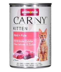 ANIMONDA Carny Kitten Beef Turkey - wet cat food - 400 g