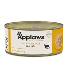 APPLAWS Chicken breast in broth - wet cat food - 156g