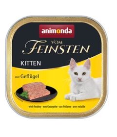 ANIMONDA Vom Feinsten Kitten Chicken - wet cat food - 100g