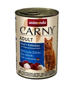 ANIMONDA Carny Adult Beef with cod and parsley - wet cat food - 400g
