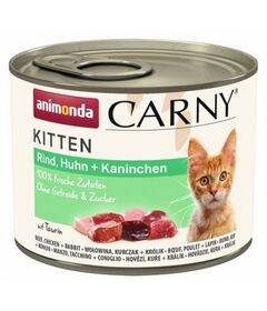animonda Carny BEEF, CHICKEN + RABBIT 200 g