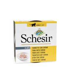 SCHESIR in jelly Tuna with surimi - wet cat food - 85 g