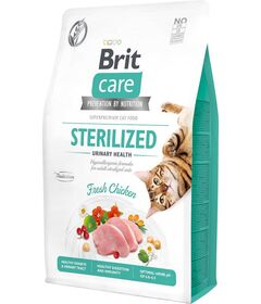 BRIT Care Grain-Free Sterilized Urinary - dry cat food -  2 kg