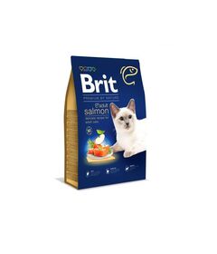 Dry cat food BRIT PREMIUM BY NATURE ADULT Salmon 1,5 kg