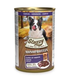 STUZZY Monoprotein Venison - wet dog food - 400 g