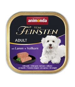 ANIMONDA Vom Feinsten Adult Lamb and whole grain - wet dog food - 150g