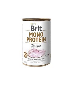 BRIT Mono Protein Rabbit - wet dog food - 400 g