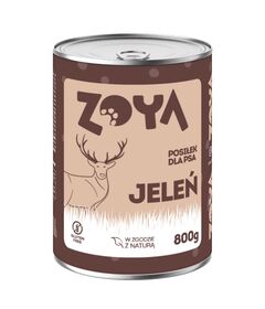 ZOYA Deer - wet dog food - 800g