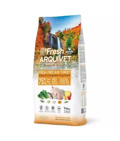 ARQUIVET Fresh Turkey and fish - semi-moist dog food - 2,5kg