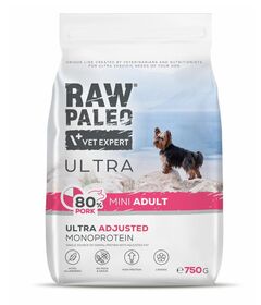 RAW PALEO Ultra Pork Mini Adult - dry dog food - 750g