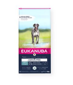 EUKANUBA Grain Free Large Breed - dry dog food - 12 kg