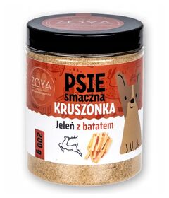 ZOYA Deer crumble with sweet potato - dog treat - 200g