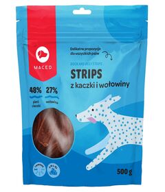 MACED Duck and beef strips - Dog treat - 500g