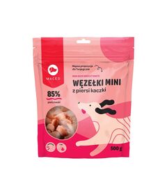 MACED Mini duck breast knots - Dog treat - 500g