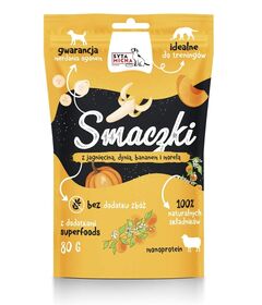 SYTA MICHA Treats with lamb, pumpkin, banana and apricot - dog treat - 80g