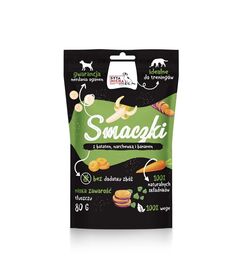 SYTA MICHA Vege treats with sweet potato, carrot and banana - dog treat - 80 g