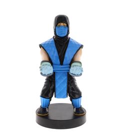 EXQUISITE GAMING Mortal Kombat Sub Zero figure clamping bracket Cable guy 21cm