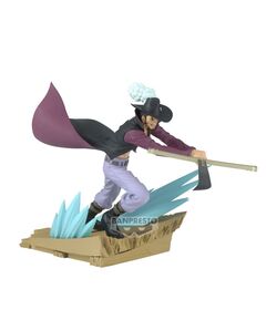 BANPRESTO One Piece Senkozekkei Dracule Mihawk figure 12cm