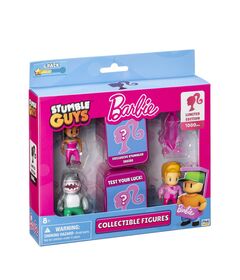 STUMBLE GUYSxBARBIE FIGURES 6 PACK DELUXE BOX VER.B