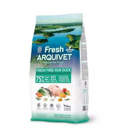 ARQUIVET Fresh Duck with ocean fish - semi-moist dog food - 2,5 kg
