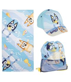 Bluey set towel + bag + cap 8445484488487
