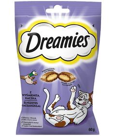 Dreamies 5998749116500 cat treats Duck Snacks 60g