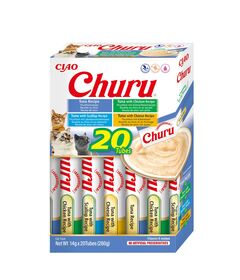 INABA Churu Variety box Tuna - cat treats - 20 x 14g