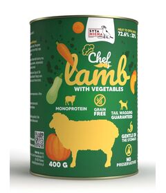 SYTA MICHA Chef Lamb with vegetables - wet dog food - 400g