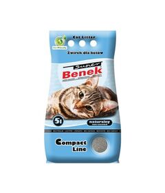 Certech Super Benek Compact Natural - Cat Litter Clumping 5 l