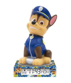 KIDS LICENSING Paw Patrol 3D lamp with alarm clock