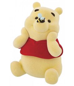 Winnie The Pooh con Ape Flocked
