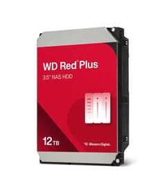 Western Digital Red Plus WD120EFGX internal hard drive 12 TB 7200 RPM 512 MB 3.5" Serial ATA III