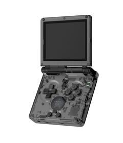 Retro gaming portable console ANBERNIC RG35XX SP Black/transparent