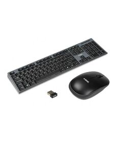 iBox IKMS606W keyboard RF Wireless English Black