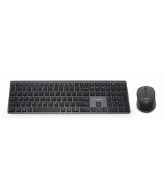 Gembird KBS-ECLIPSE-M500 keyboard Mouse included RF Wireless QWERTY US English Black