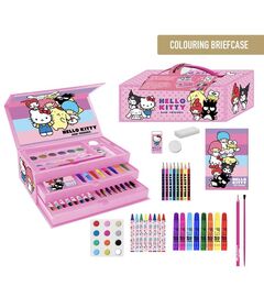 CERDÁ Hello Kitty colouring stationery case
