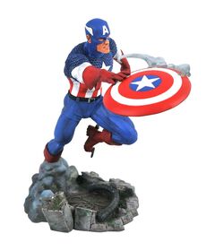 Marvel Comic Gallery Captain America statue 25cm