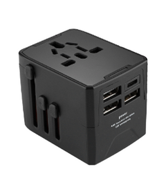Vivid Multifunctional Power Adapter 3xUSB + Type-C 20W